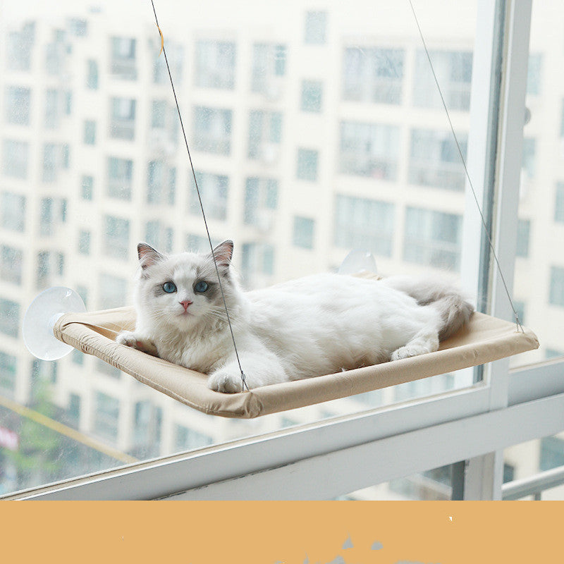 Pet Litter Sucker Hanging Cat Window Hammock - Paws & Whiskers