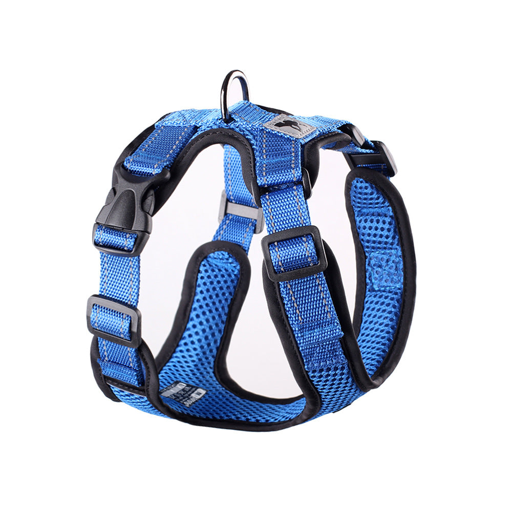 Pet Chest Harness Mesh I-shaped Reflective And Breathable - Paws & Whiskers