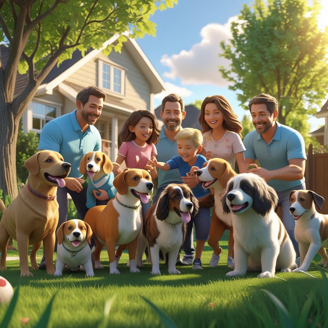 “The Top 10 Dog Breeds for Families”