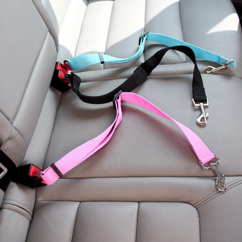 Retractable Dog Car Seat Belt – Safe, Tangle-Free Travel