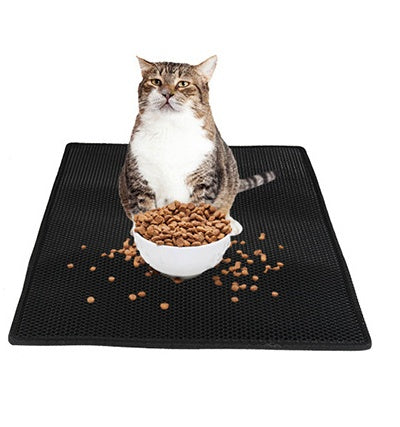 Honeycomb Cat Litter Mat – Waterproof & Mess-Free