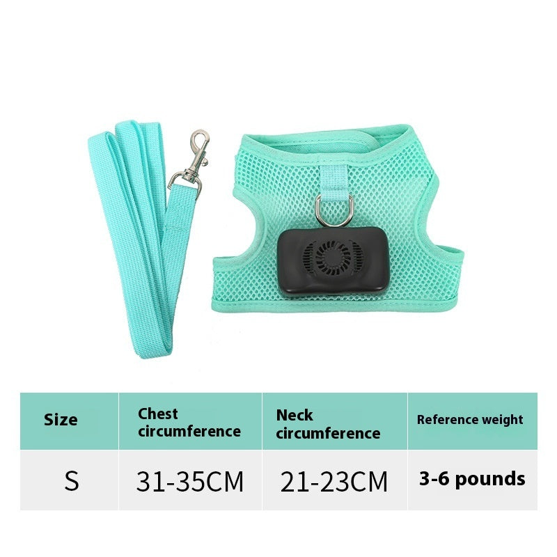 BreezeVest™ Cooling Dog Harness – Airflow Comfort for Hot Days