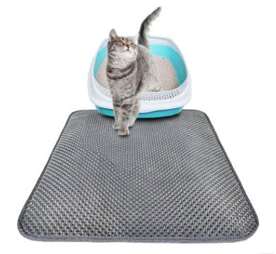 Honeycomb Cat Litter Mat – Waterproof & Mess-Free