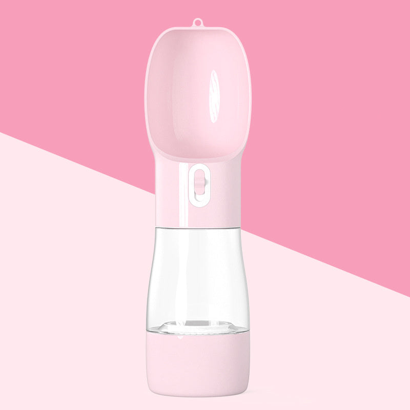 2-in-1 Portable Dog Water Bottle for Travel