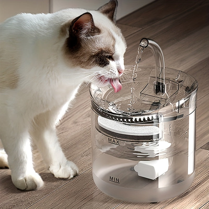 Smart USB Pet Fountain — Circulating Filter for Cool, Clean Water