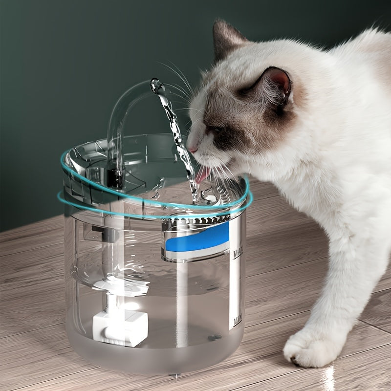Smart USB Pet Fountain — Circulating Filter for Cool, Clean Water