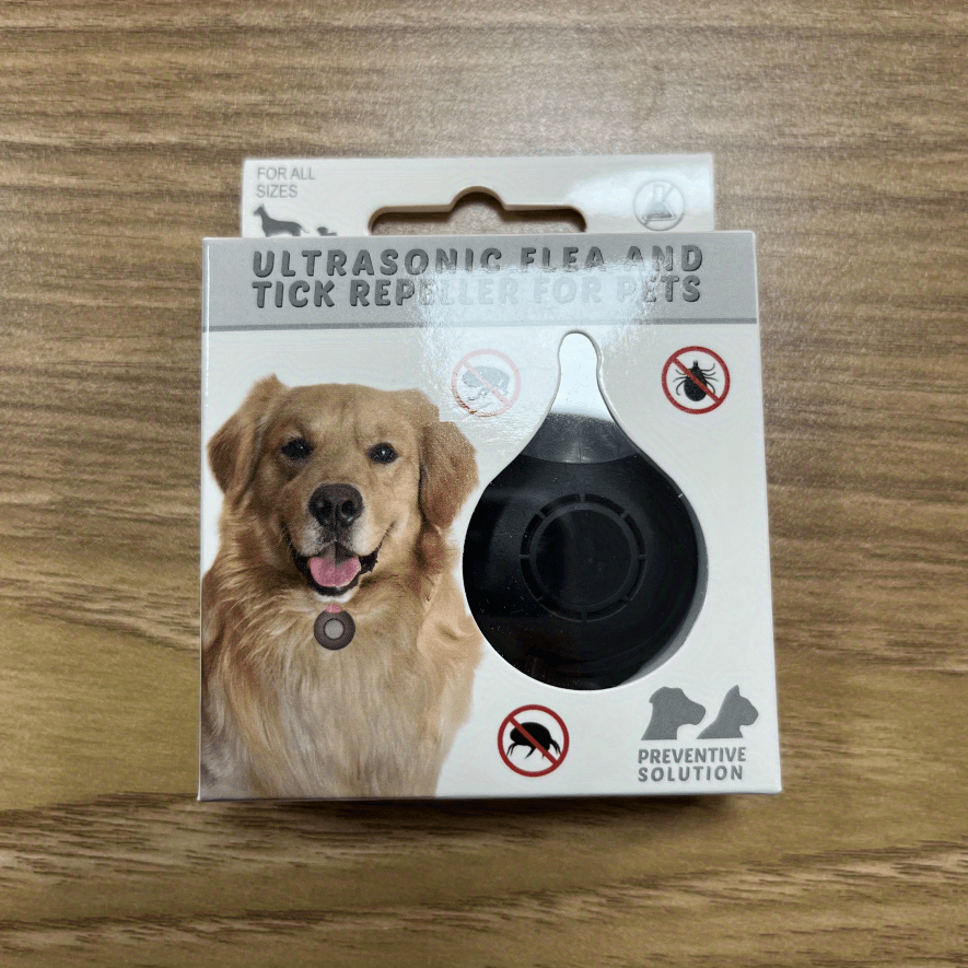 Ultrasonic Flea & Tick Repeller – Safe, Chemical-Free Protection for Pets