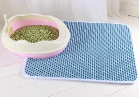 Honeycomb Cat Litter Mat – Waterproof & Mess-Free