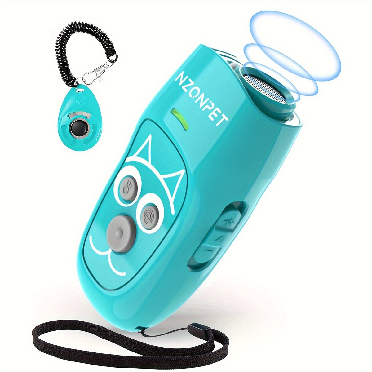 3-in-1 Ultrasonic Dog Deterrent – Train, Deter & Light