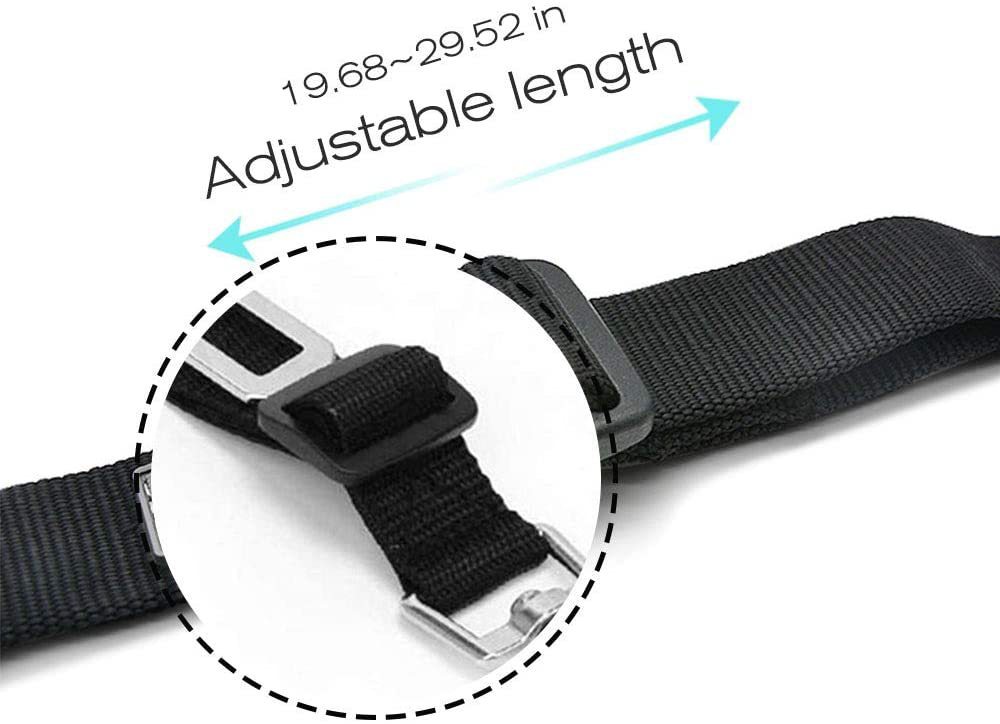 Retractable Dog Car Seat Belt – Safe, Tangle-Free Travel