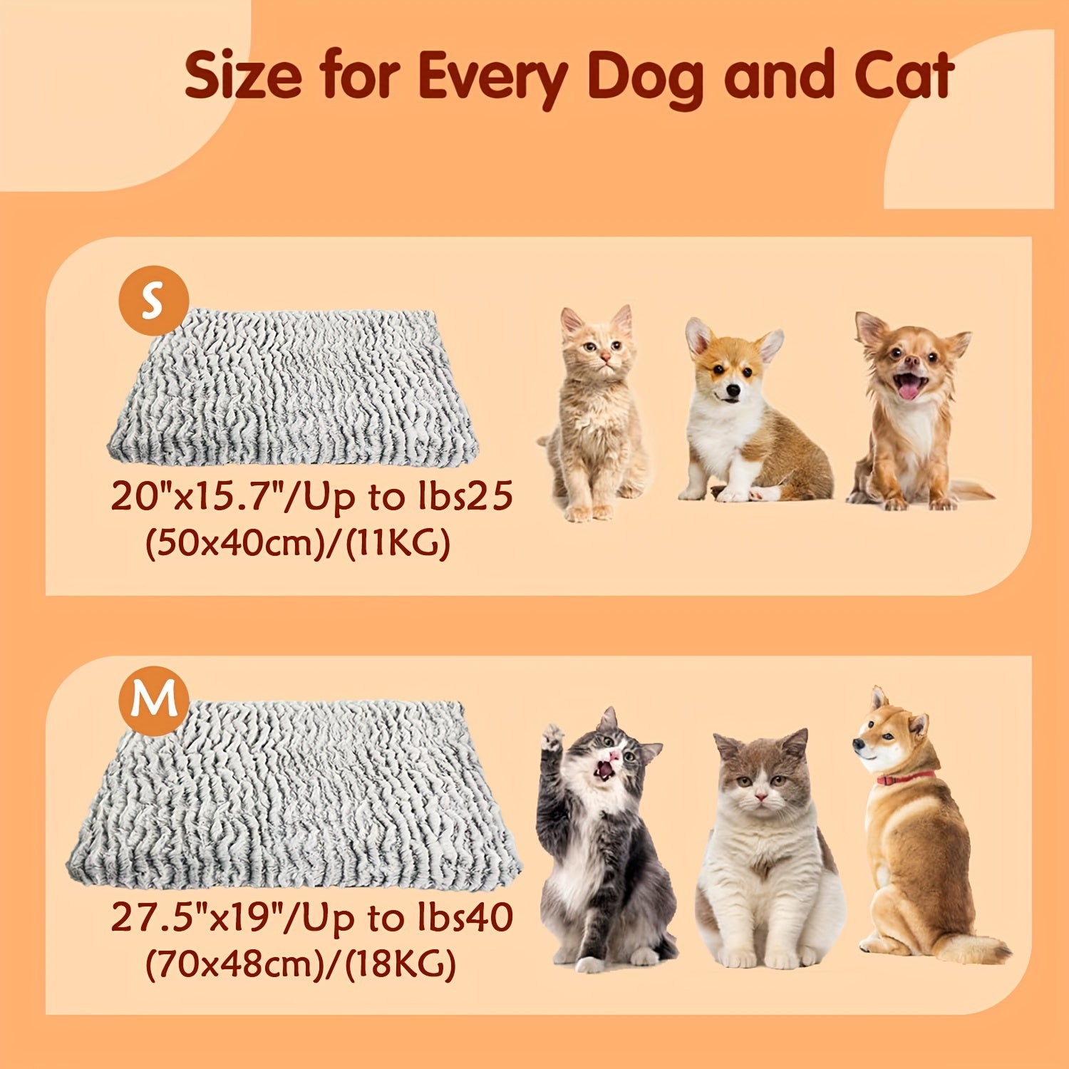 Self-Warming Pet Pad – Cozy Comfort for Cats & Dogs, Indoors & Out