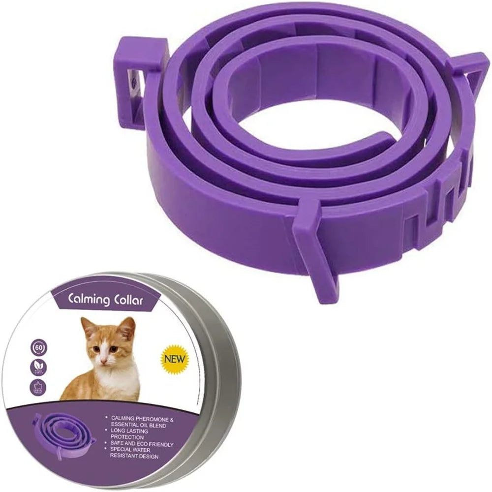 CalmPaws™ Adaptive Pheromone Collar — Stress Relief for Dogs & Cats