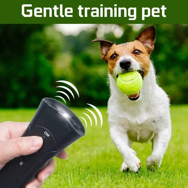Ultrasonic Bark Stopper – Gentle Outdoor Dog Trainer