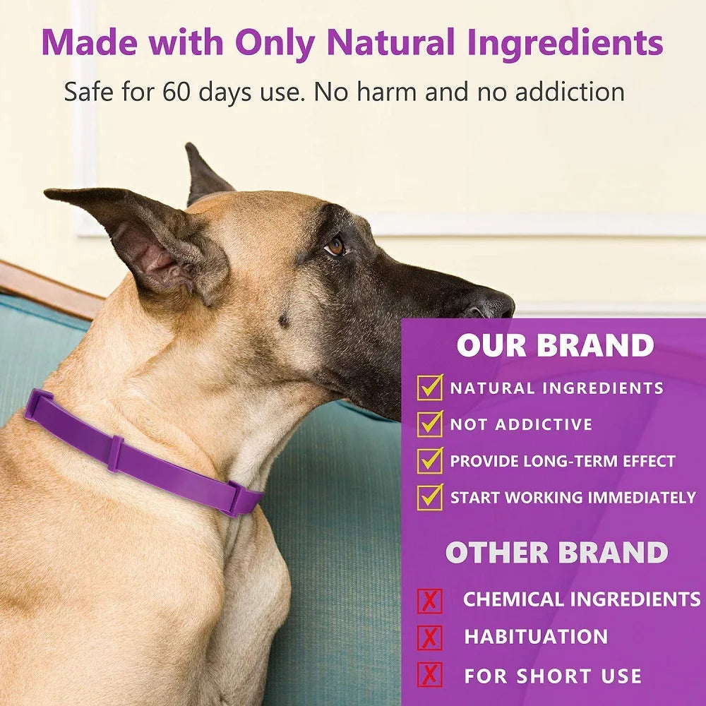 CalmPaws™ Adaptive Pheromone Collar — Stress Relief for Dogs & Cats