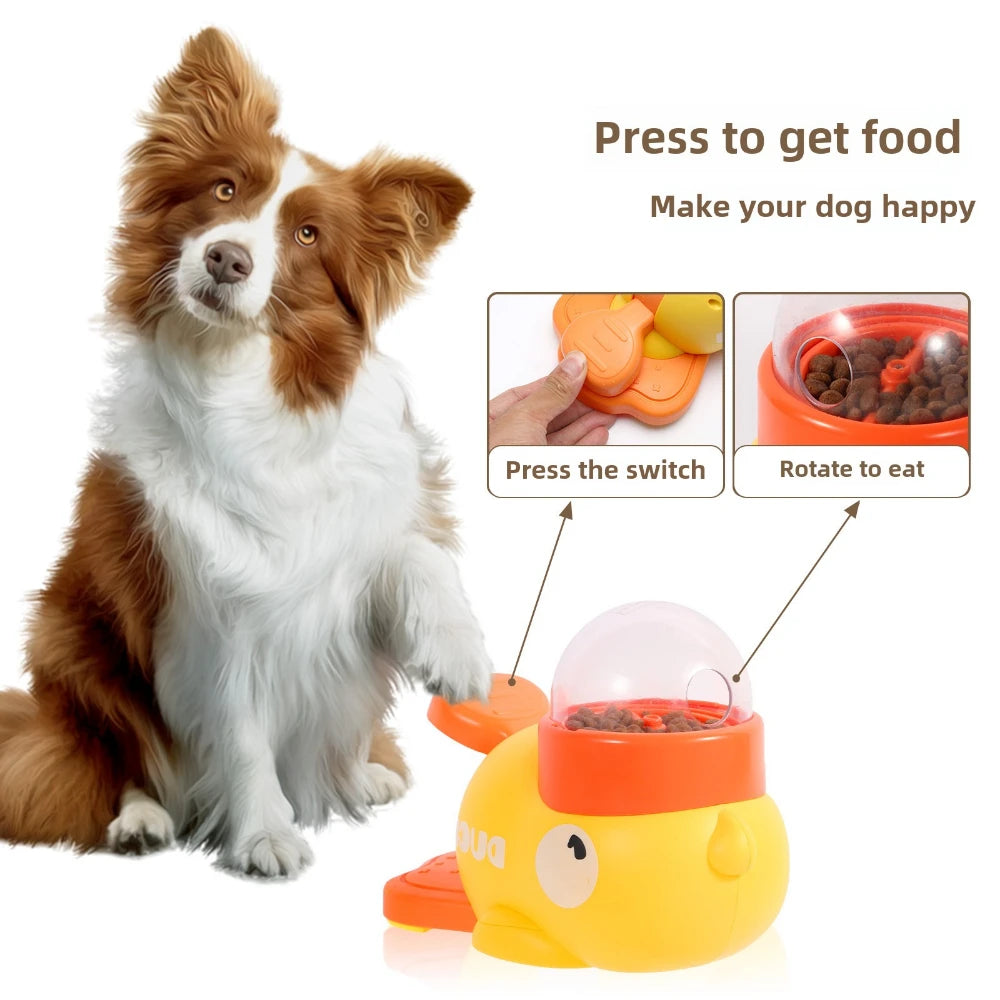 Duck-Design Treat Dispenser – Fun Feeder & Training Buddy