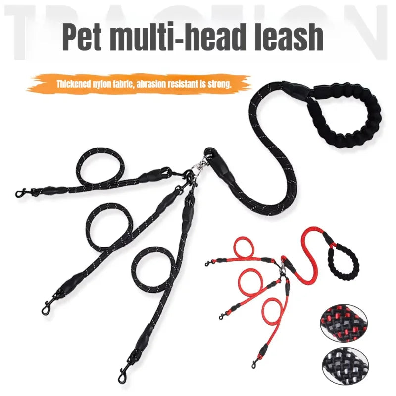 Dual-Pup Harness & Leash Set – Walk Two Dogs, One Hand