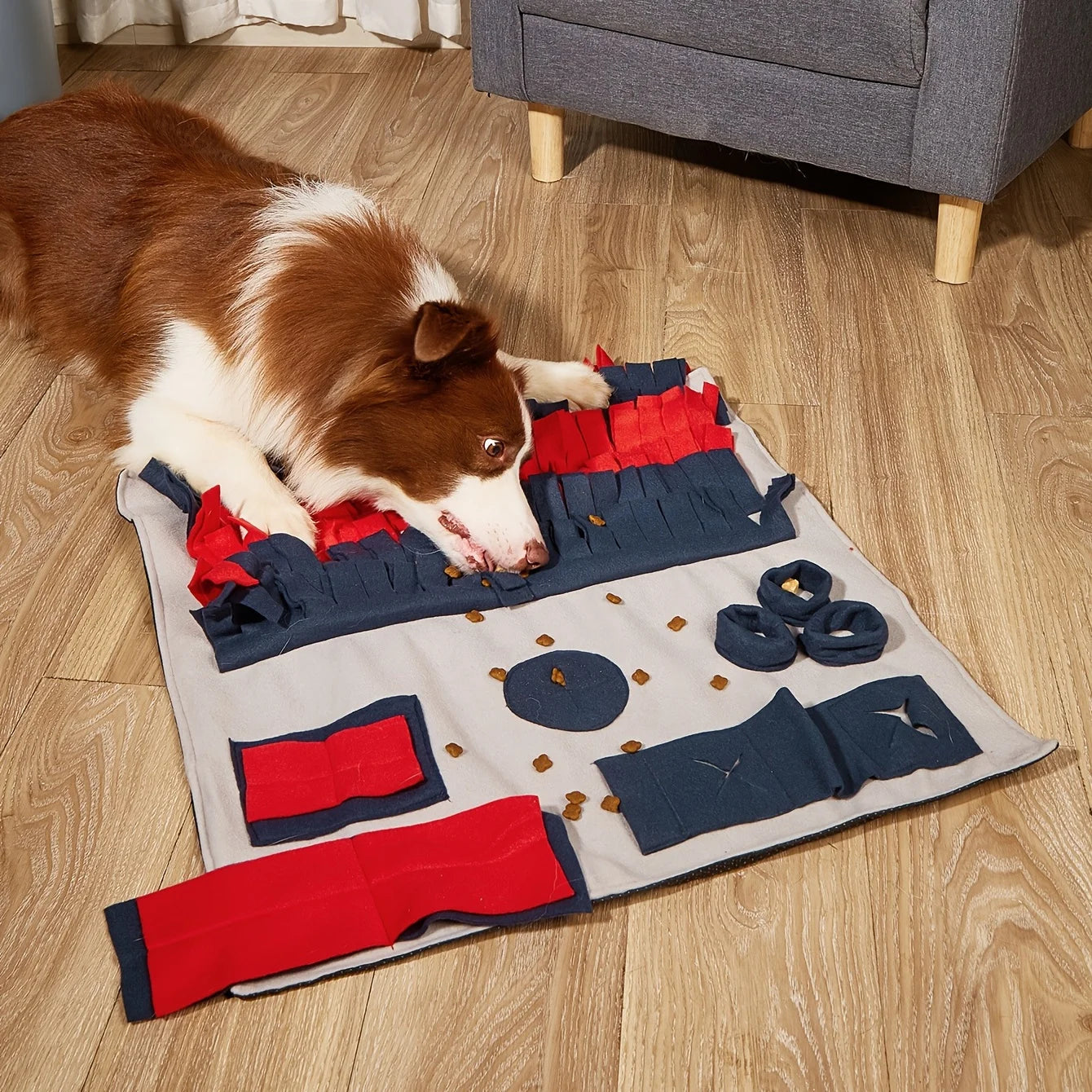 Square Snuffle Mat – Boredom-Busting Brain Game for Dogs