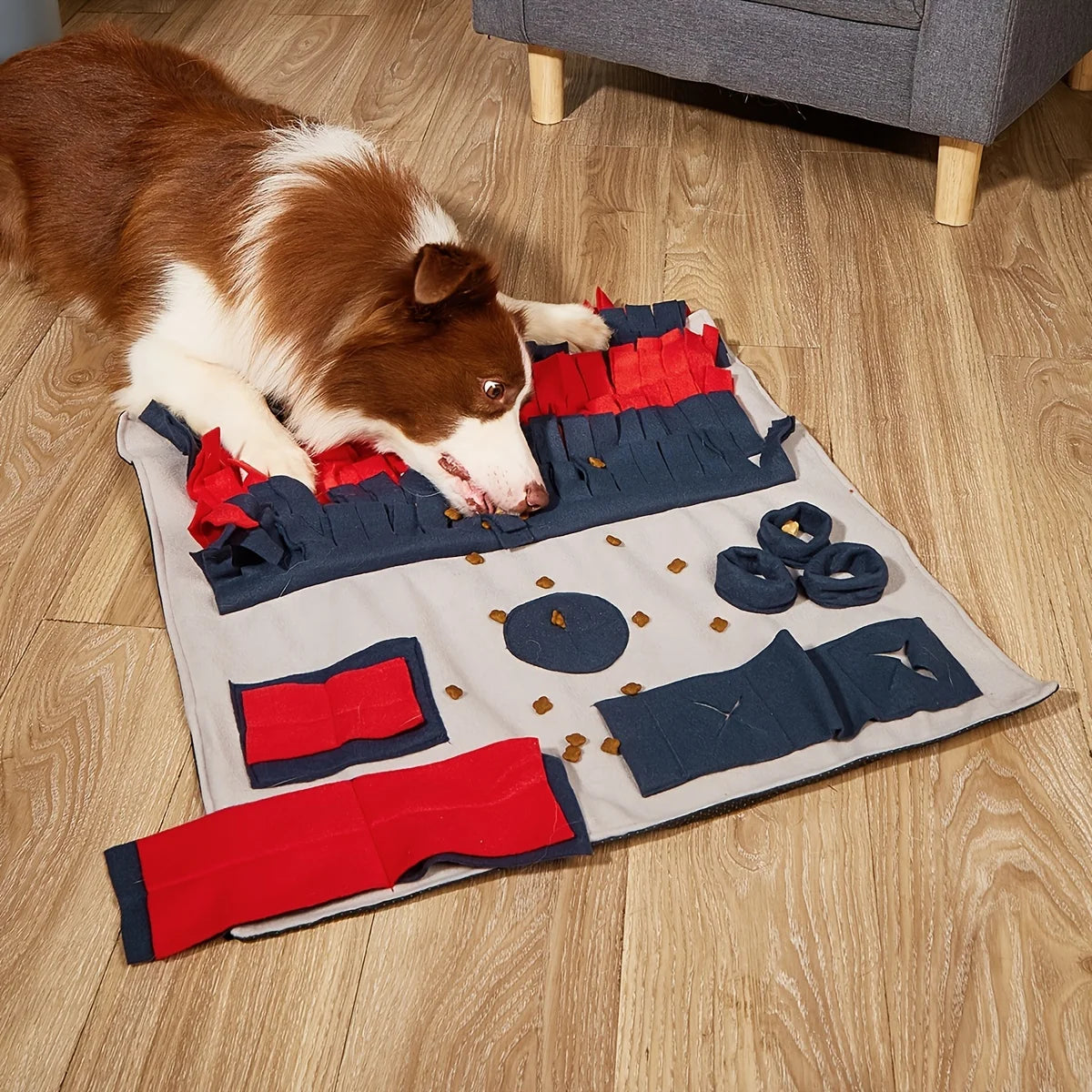 Square Snuffle Mat – Boredom-Busting Brain Game for Dogs