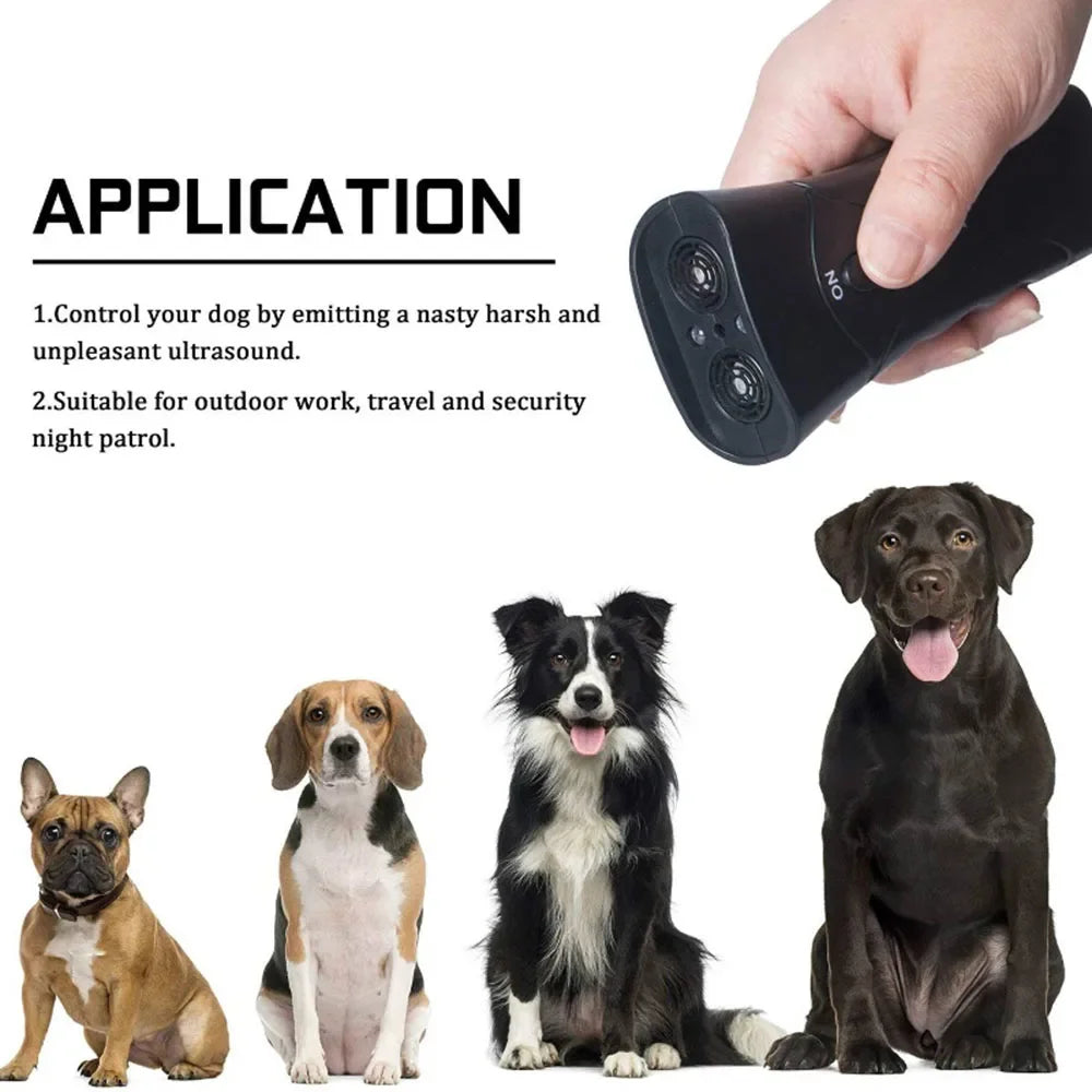 Ultrasonic Bark Stopper – Gentle Outdoor Dog Trainer