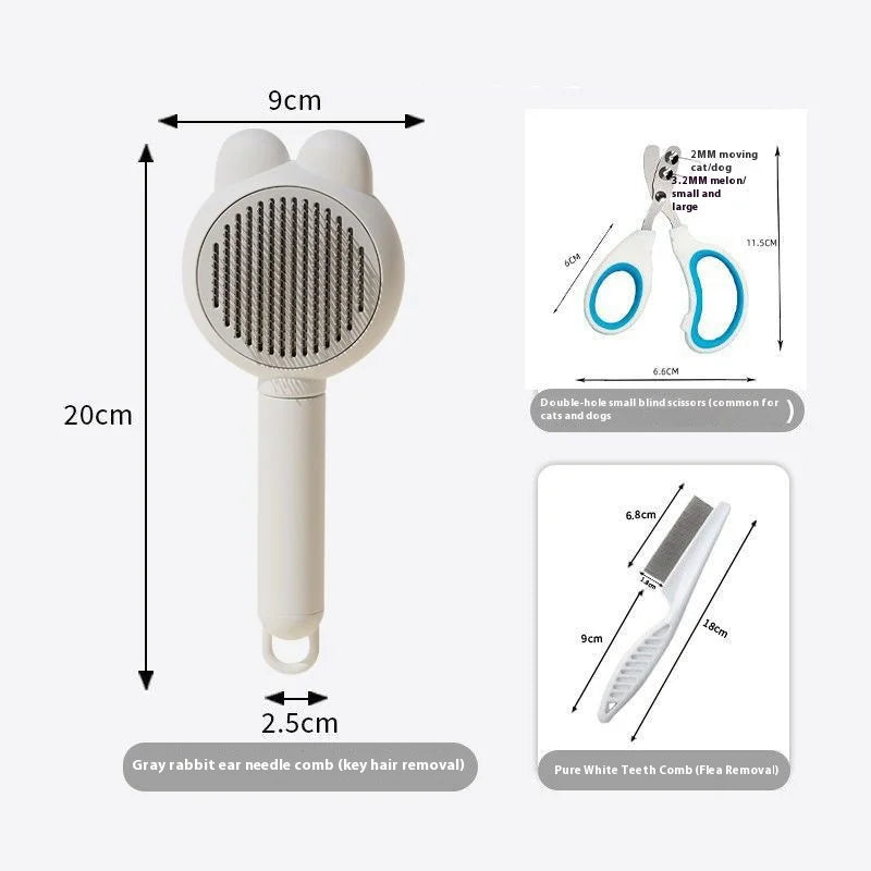 3-Piece Grooming Kit – Healthy Coat & Happy Pet