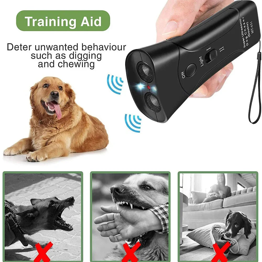 Ultrasonic Bark Stopper – Gentle Outdoor Dog Trainer