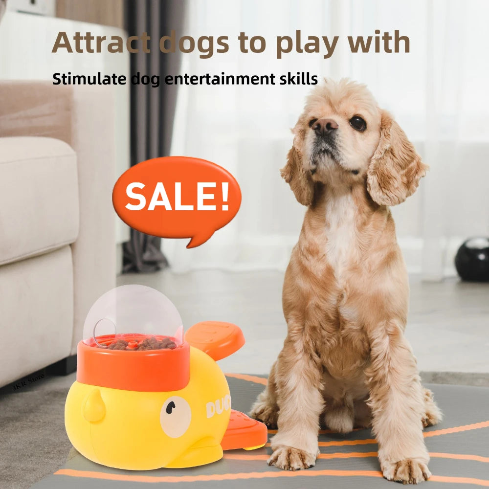 Duck-Design Treat Dispenser – Fun Feeder & Training Buddy