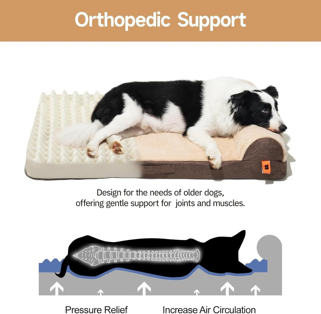 "Comfy Orthopedic Dog Bed – Supportive, Cozy Sleep Haven"