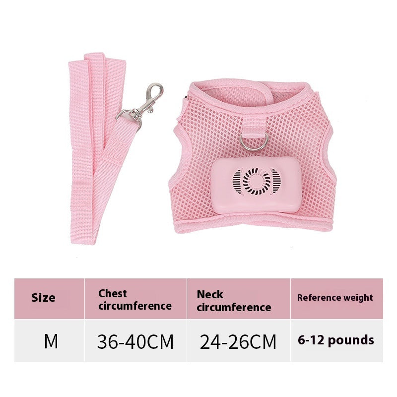 BreezeVest™ Cooling Dog Harness – Airflow Comfort for Hot Days