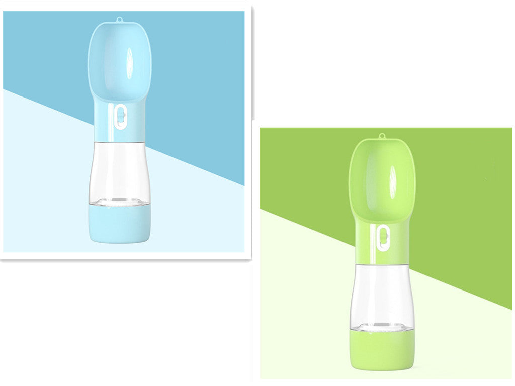 2-in-1 Portable Dog Water Bottle for Travel