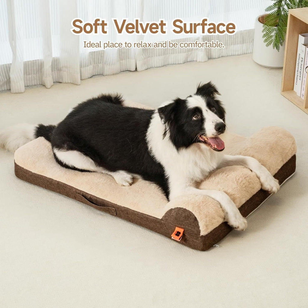 "Comfy Orthopedic Dog Bed – Supportive, Cozy Sleep Haven"