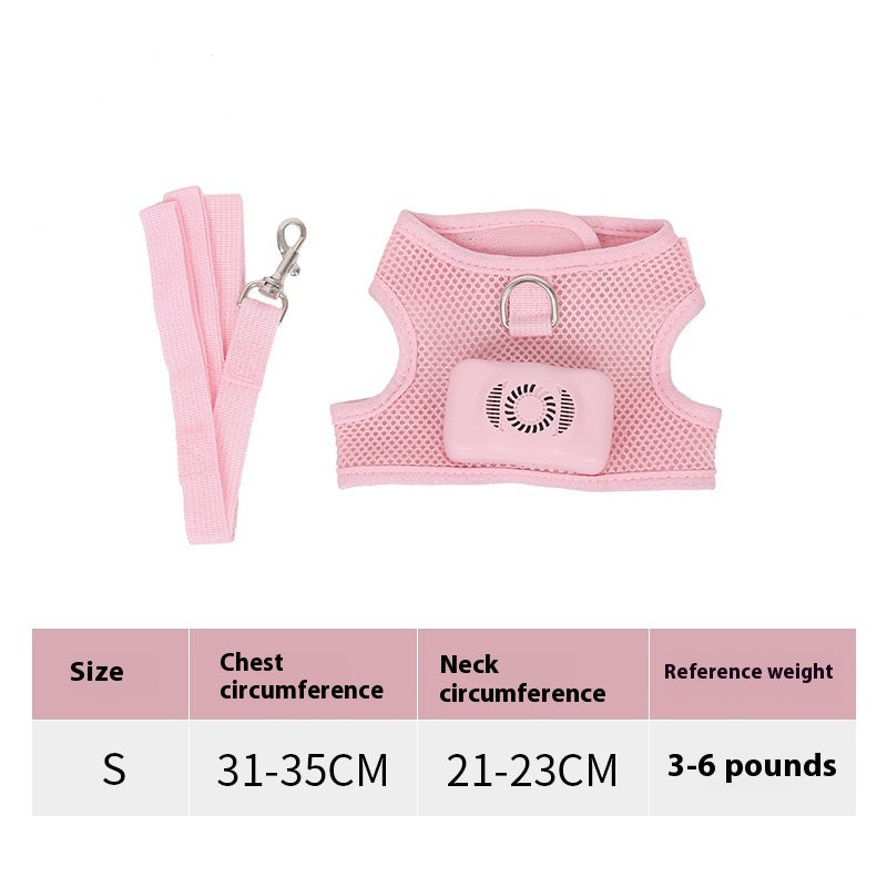 BreezeVest™ Cooling Dog Harness – Airflow Comfort for Hot Days