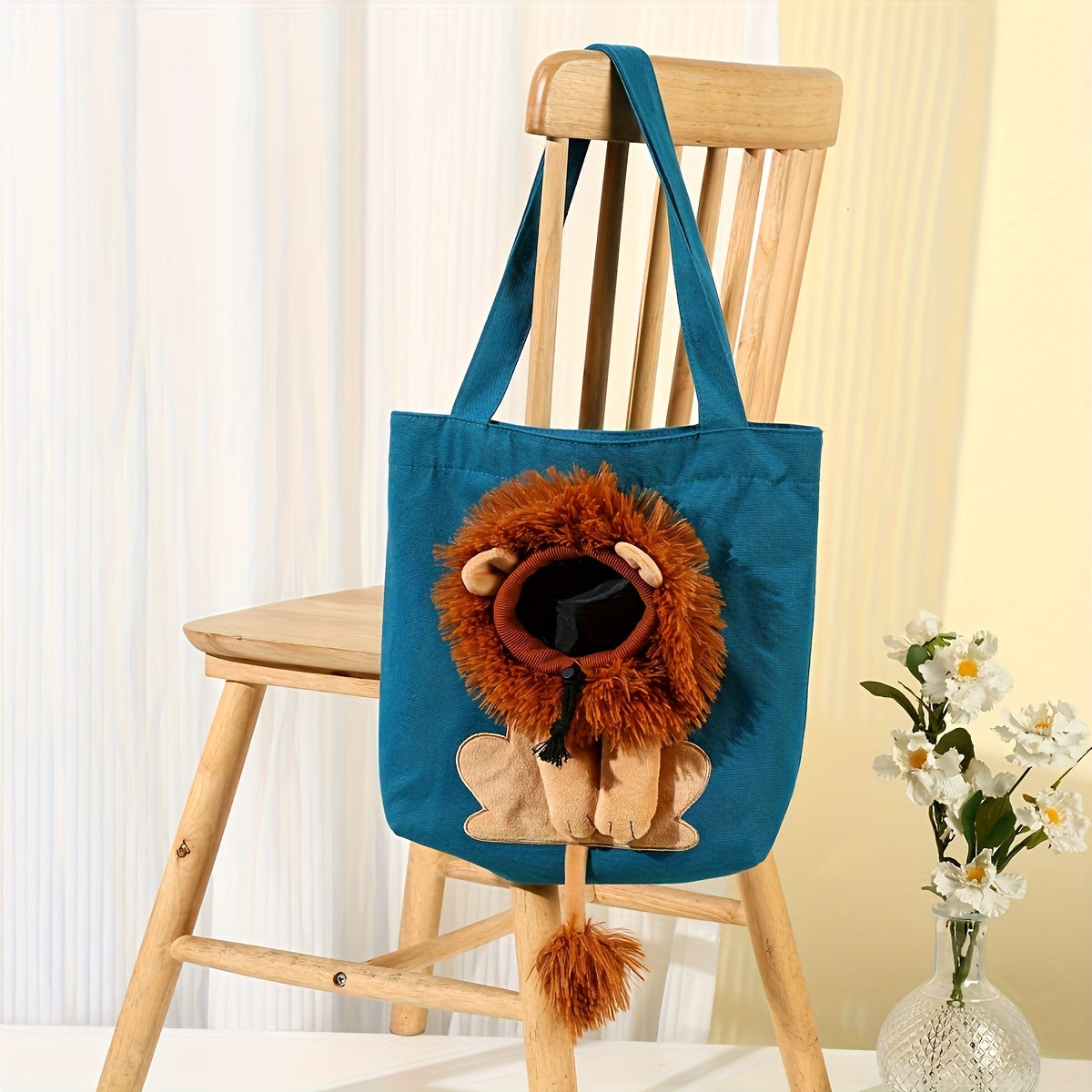 Cute Lion Cat Carrier for Small Pets